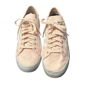 {Adidas} Stan Smith Pink Cloth Sneakers